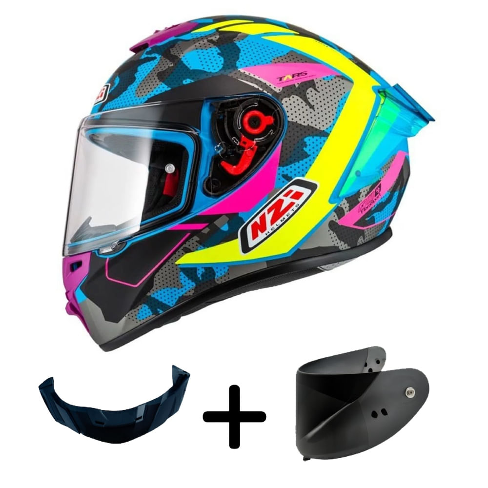 Trendy 3 Stream Camuflado Azul Neon e Pink Trendy 3 Stream Camuflado Azul Neon e Pink